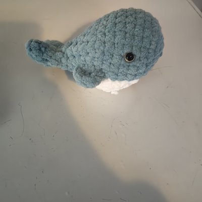 Small whale amigurumi