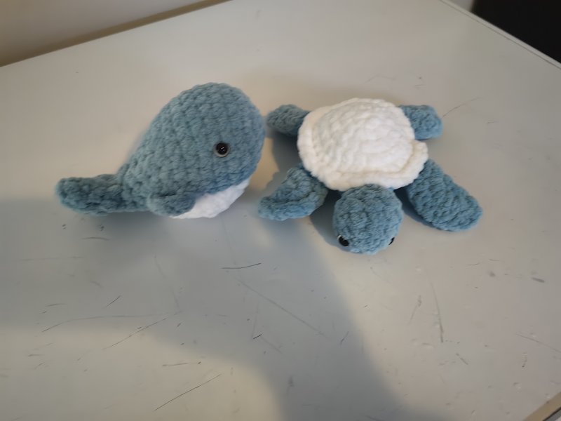 Combo (whale and turtle) - Gallery