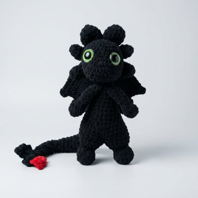 Toothless Amigurumi Plushie